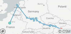  Christmas Wonderland with Paris 2026 - 18 Days (17 destinations) - 17 destinations 