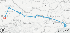  Edelsteine der Donau8 Tage (11 Destinationen) - 11 Destinationen 