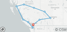  Western Canada &amp; Rocky Mountaineer - 11 destinations 
