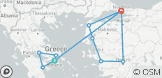  Het beste van Griekenland &amp; Turkije - 11 bestemmingen 