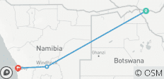  Active South Africa: Victoria Falls &amp; Namibia - 3 destinations 