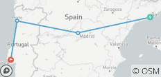  9 Días-Barcelona, Madrid, Oporto y Lisboa - 4 destinos 