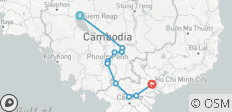  Meandering along the Mekong 2025|2026 - 10 Days (from Siem Reap to Ho Chi Minh City) - 10 destinations 