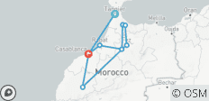  Imperial Morocco &amp; the Blue City from Tangier - 9 days - 9 destinations 