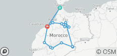  Road to Casablanca from Tangier - 10 days - 15 destinations 