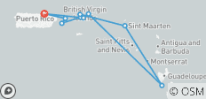  Entdecken Sie die Segelinseln der Karibik 2025-2026 - 15 Tage (einschließlich St. John) - 10 Destinationen 