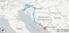  Highlights of Slovenia &amp; Croatia - 8 destinations 