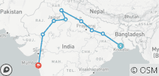  Van Kolkata Naar Mumbai Keukentour - De smaken van India [17 Dagen] - 9 bestemmingen 