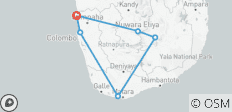  Des collines aux sensations fortes : Une histoire du Sri Lanka - 7 jours | Semi-Luxe | 3 - 4 étoiles - 6 destinations 