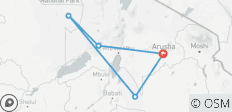  8-tägige Erkundung von Tansania - 5 Destinationen 
