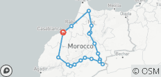  6 Days;Casablanca to Imperial Cities and Merzouga Desert private tour - 19 destinations 