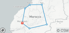  Maroc : villes impériales et kasbahs du désert - 7 destinations 