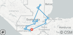  Guatemala Overland en 11 jours - 16 destinations 