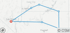  Southwest National Parks Express - 3 days - 7 destinations 