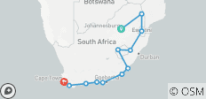  21 Day Southern Africa Xplorer - 12 destinations 