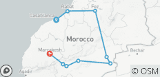  Morocco Journeys - 9 destinations 