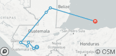  Basic Guatemala &amp; Roatan en 8 jours - 8 destinations 