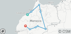  6 Daagse Groepsreis Marokko van Casablanca naar Marrakech - 9 bestemmingen 