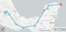  Mexico The Classic Journey - 11 destinations 