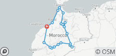  Morocco Tours 10 Days Tour From Casablanca - 20 destinations 