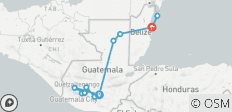  L\'expérience du Guatemala et du Belize en 9 jours - 14 destinations 