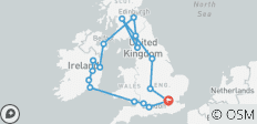  Höhepunkte aus Großbritannien und Irland - 17 Destinationen 