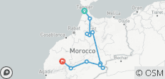  5 jours de voyage privé du nord au sud du Maroc via Fès et le désert de Merzouga - 11 destinations 