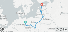  Beste Noord-Europa reis - 17 dagen - 9 bestemmingen 