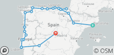  Circuit 17D en petit groupe en Espagne et au Portugal - 24 destinations 