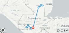  Guatemala spektakulär in 7 Tagen - 14 Destinationen 