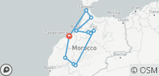  Road to Casablanca with Chefchaouen - 11 days - 11 destinations 