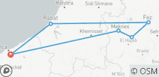  Casablanca et Fès - 5 jours - 6 destinations 