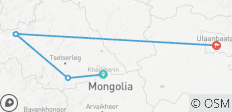  Nomadic Lifestyle Tour in Central Mongolia - Tsenkher Hot Spring - 4 destinations 