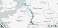  Castles along the Rhine (2026) (Amsterdam to Basel, 2026) - 12 destinations 