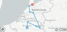  Holland &amp; Belgium at Tulip Time (2026) (Brussels to Amsterdam, 2026) - 8 destinations 