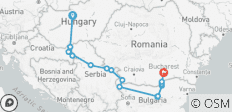  Points forts de l\'Europe de l\'Est (2026) (Budapest à Bucarest, 2026) - 15 destinations 
