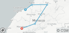  Treasures of Morocco Private Tour - 5 destinations 