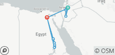  Journey Through Egypt and Jordan (Amman to Cairo) (2025) - 14 destinations 