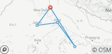  Golden Triangle Tour with Erotic Temple - 5 destinations 