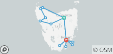  Best of Tasmania (including Smithton) - 15 destinations 