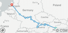  Magnificent Europe Budapest → Amsterdam (2026) - 14 destinations 