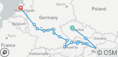  Magnífica Europa con Praga Praga → Amsterdam (2026) - 18 destinos 