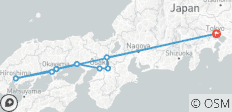  Tokyo, Kyoto and Hiroshima end Tokyo (9 destinations) - 9 destinations 