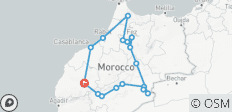  Morocco 7 Days Tour From Marrakech - 17 destinations 