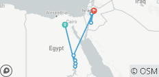  14 Day Luxury Classic Egypt &amp; Jordan with 4 Day Nile Cruise - 10 destinations 