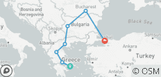  D\'Athènes à Istanbul en passant par Bucarest - À la découverte des anciennes merveilles 1 VOL INCLUS - Circuit en petit groupe - 7 destinations 