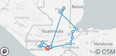  Guatemala different &amp; Copan in 9 days - 16 destinations 