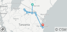  Tanzania Family Overland - 10 destinations 