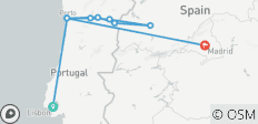  Lissabon naar Madrid met Geheimen van de Douro - 9 bestemmingen 