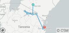  Tanzania en familia por tierra - 8 destinos 